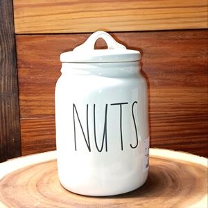 Rae Dunn NUTS baby canister